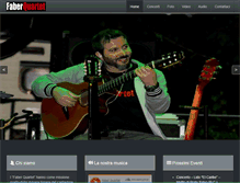 Tablet Screenshot of faberquartet.it